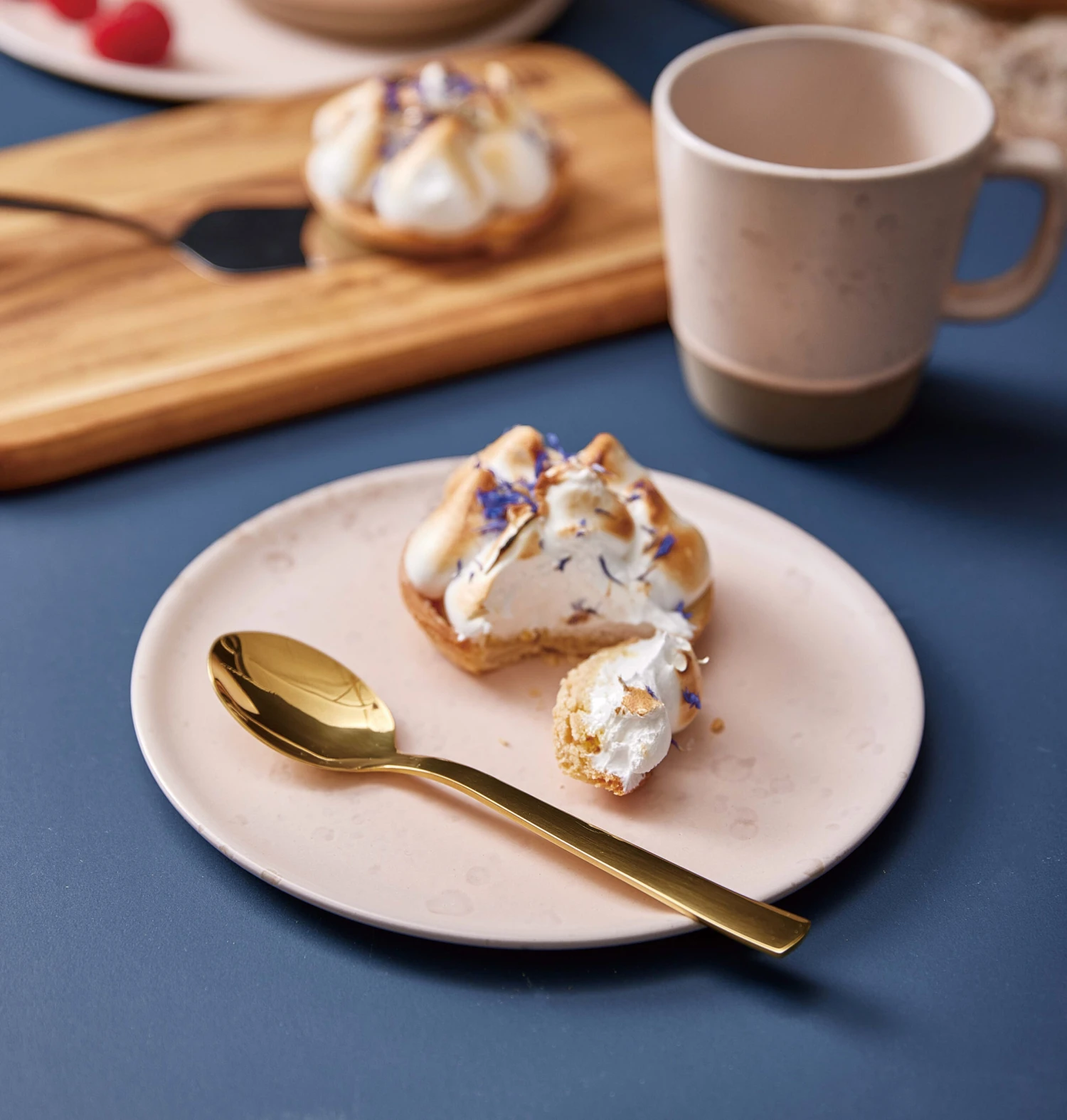 Aida Raw Dessertlepel 4-pack 2 Aida Raw Dessertlepel 4-pack - Afbeelding 2