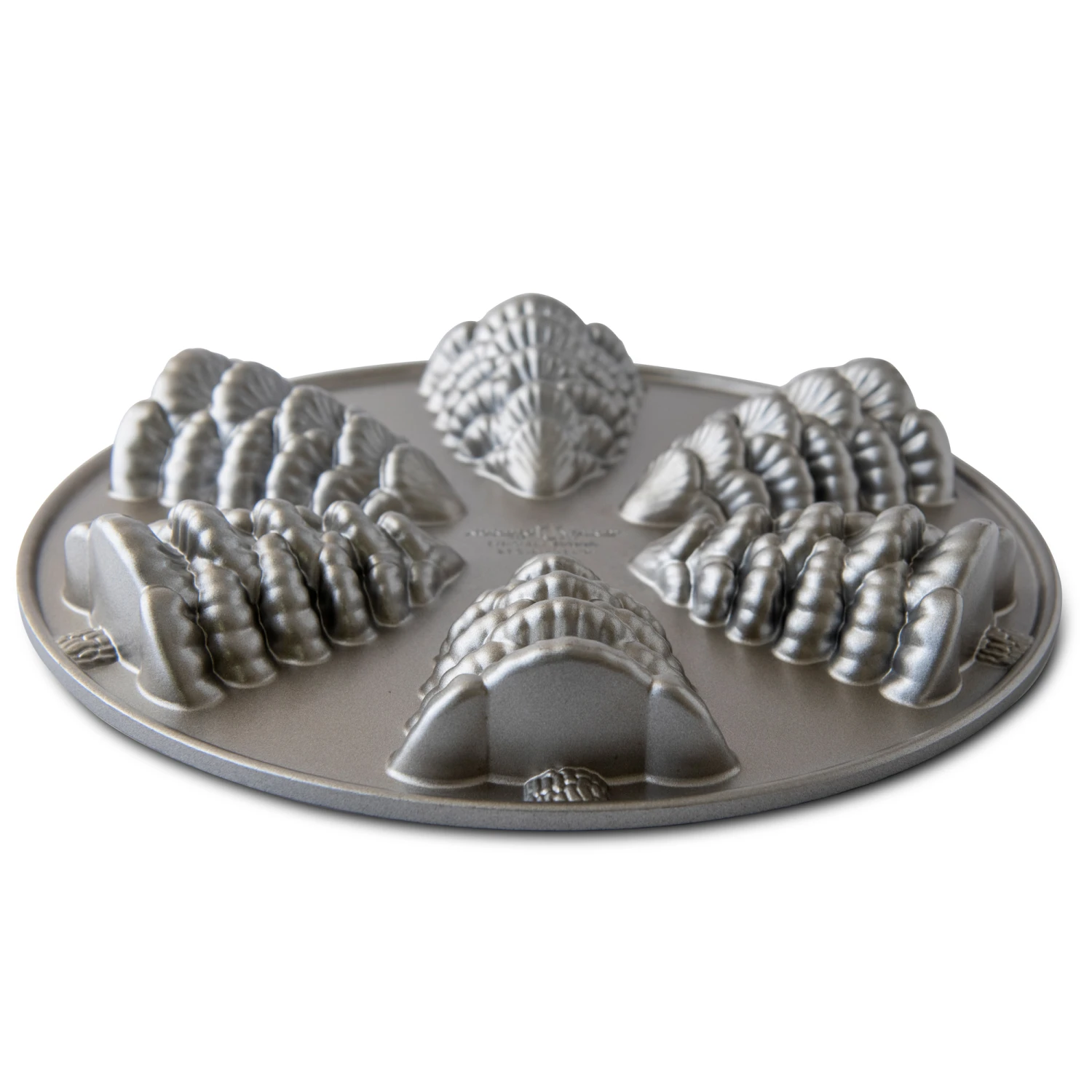 Nordic Ware Evergreen Cakelet Bakvorm 2 Nordic Ware Evergreen Cakelet Bakvorm - Afbeelding 2