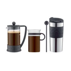 Bodum Koffieset Met Cafetière, Kop, Reismok En Lepel