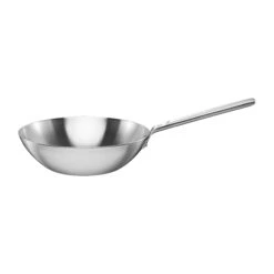 Fiskars Norden Steel Wokpan Roestvrij Staal Ongecoat