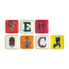 Versace Holiday Alphabet Schotel 12 Cm 7-pack