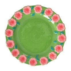 Rice Embossed Flower Keramieken Bord Ø25,5 Cm