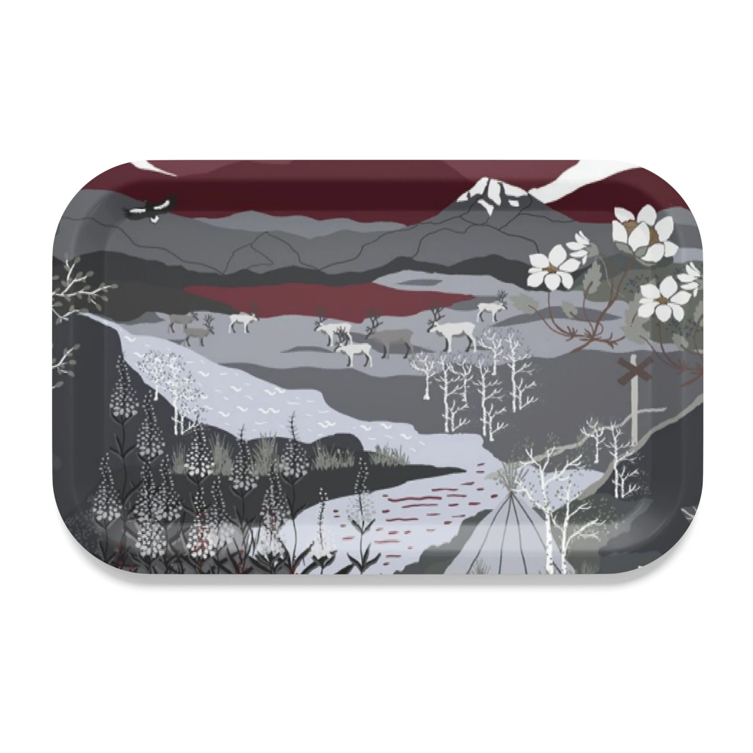 Fjällvandring Dienblad 21x33 Cm 1 Fjällvandring Dienblad 21x33 Cm