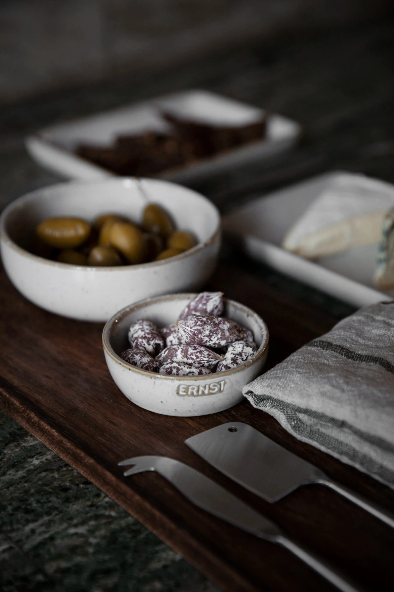 Ernst Schaal Met Logo Natuurwit 2 Ernst Schaal Met Logo Natuurwit - Afbeelding 2