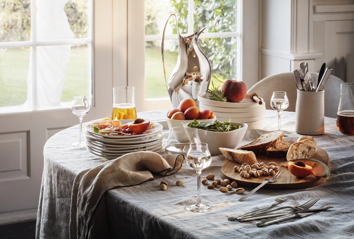 Georg Jensen Bernadotte Vleesvork 2 Georg Jensen Bernadotte Vleesvork - Afbeelding 2