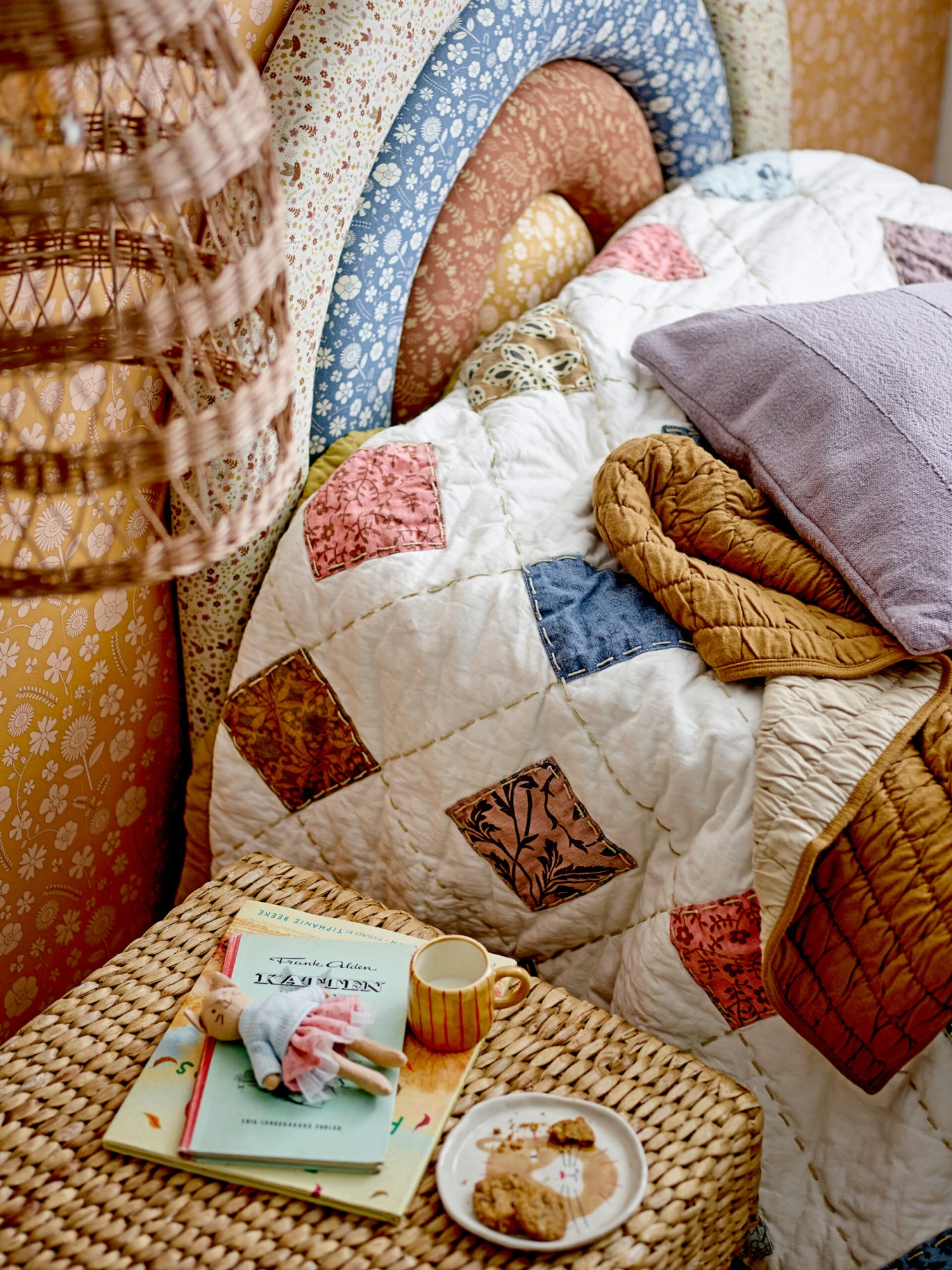 Bloomingville Kittie Kinderservies Aardewerk 3-delig 3 Bloomingville Kittie Kinderservies Aardewerk 3-delig - Afbeelding 3