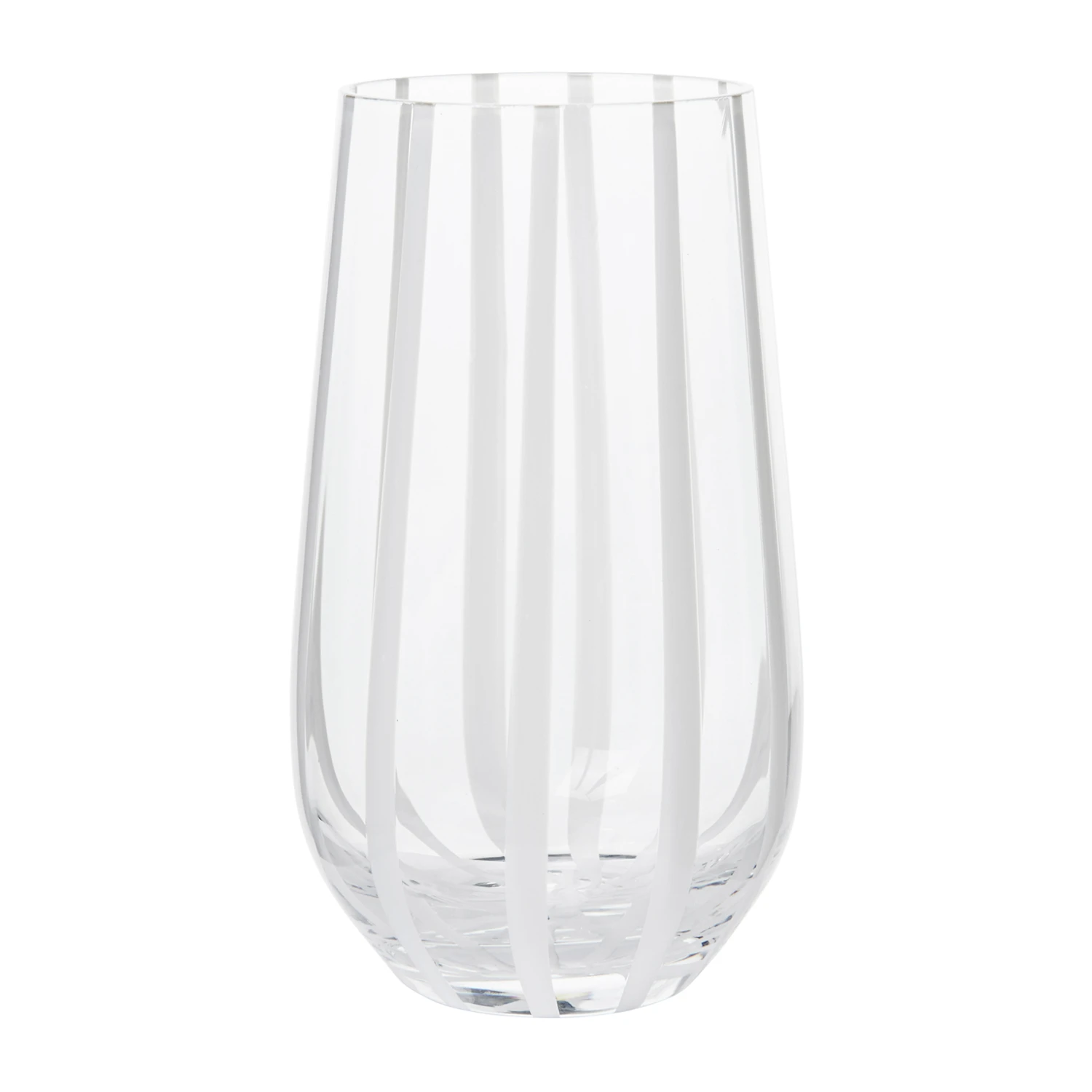 Broste Copenhagen Stripe Drinkglas 55 Cl 1 Broste Copenhagen Stripe Drinkglas 55 Cl