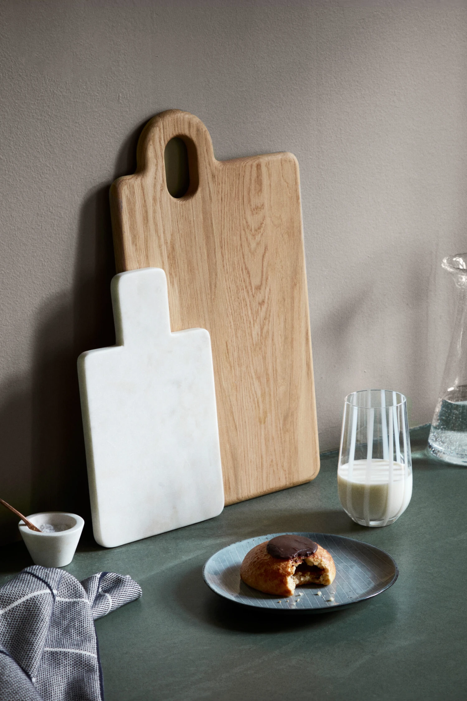 Broste Copenhagen Stripe Drinkglas 55 Cl 2 Broste Copenhagen Stripe Drinkglas 55 Cl - Afbeelding 2