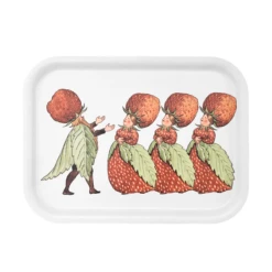 Design House Stockholm The Strawberry Family Dienblad 20x27 Cm