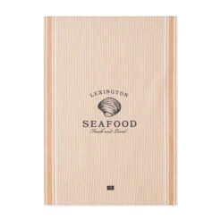 Lexington Seafood Striped & Printed Keukenhanddoek 50x70 Cm