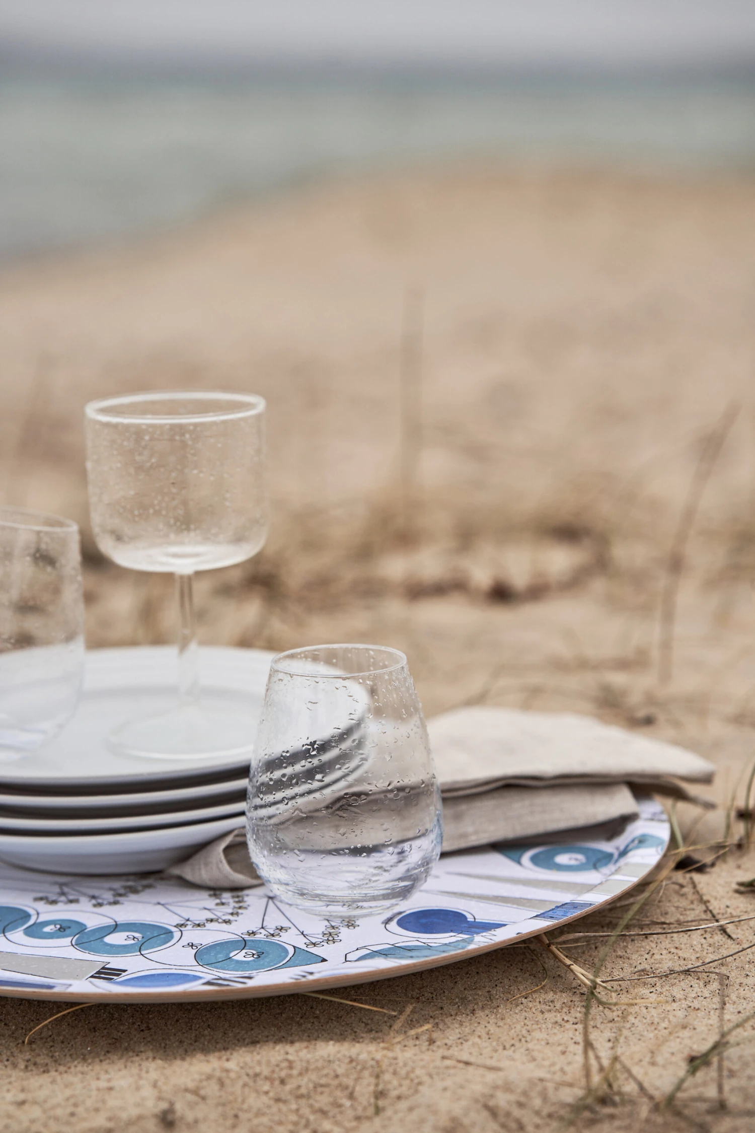 Picknick Dienblad Ø38 Cm 3 Picknick Dienblad Ø38 Cm - Afbeelding 3