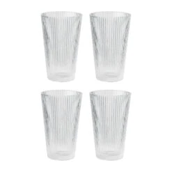 Stelton Pilastro Drinkglas 33 Cl 4-pack