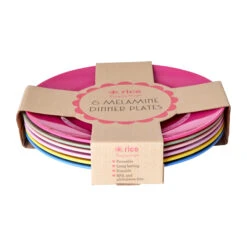 Rice Melaminebord Ø26 Cm 6-delig