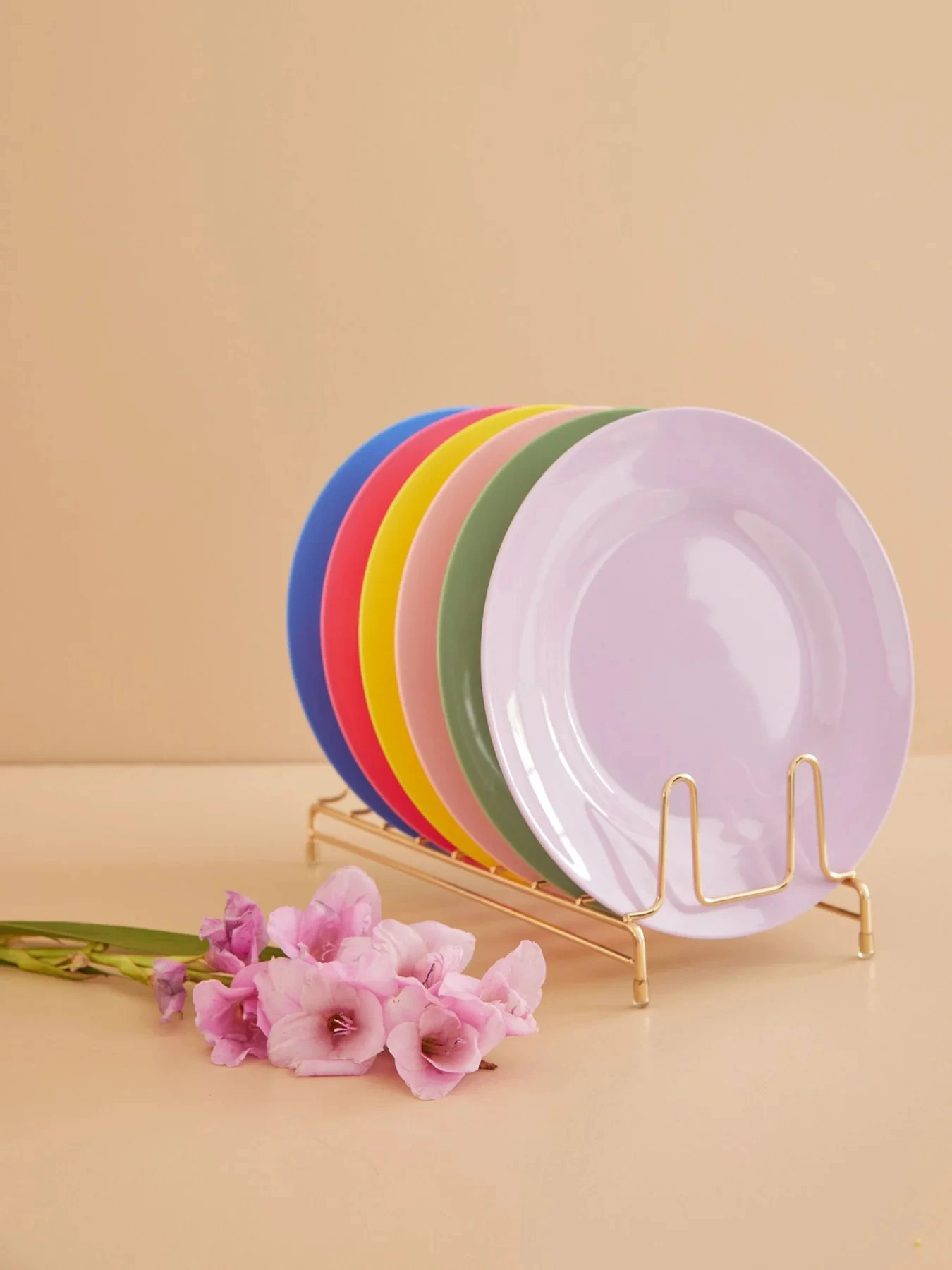 Rice Melaminebord Ø26 Cm 6-delig 8 Rice Melaminebord Ø26 Cm 6-delig - Afbeelding 8