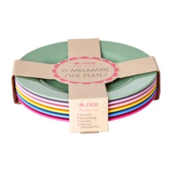 Rice Melaminebord 20 Cm 6-pack
