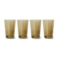 70's Glassware Theeglas 20 Cl 4-pack