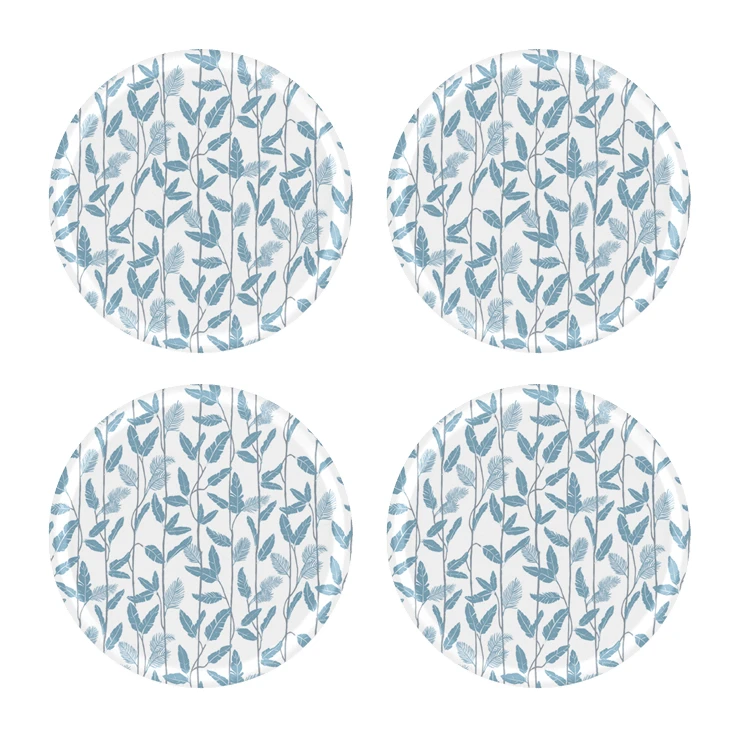 Mougli Blue Glasonderzetter Ø11 Cm 4-pack 1 Mougli Blue Glasonderzetter Ø11 Cm 4-pack