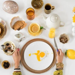 ByOn Lemon Kop Met Schotel 25 Cl -Copenhaging Winkel by on lemon galleri 2 38b420b677