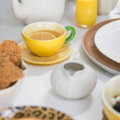 ByOn Lemon Kop Met Schotel 25 Cl -Copenhaging Winkel by on lemon kopp galleri f583d14c58