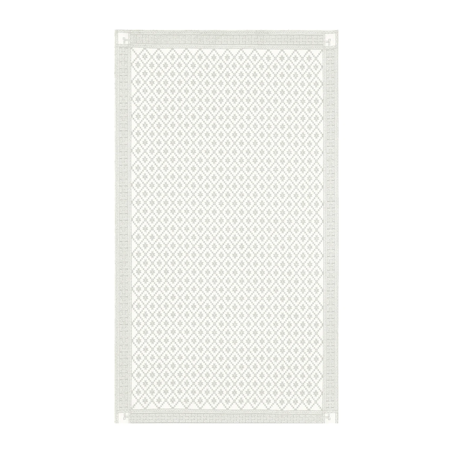 Åttebladrose Tafelkleed Beige 1 Åttebladrose Tafelkleed Beige