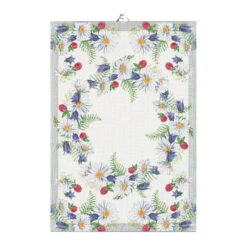 Blomkrans Keukenhanddoek 35x50 Cm