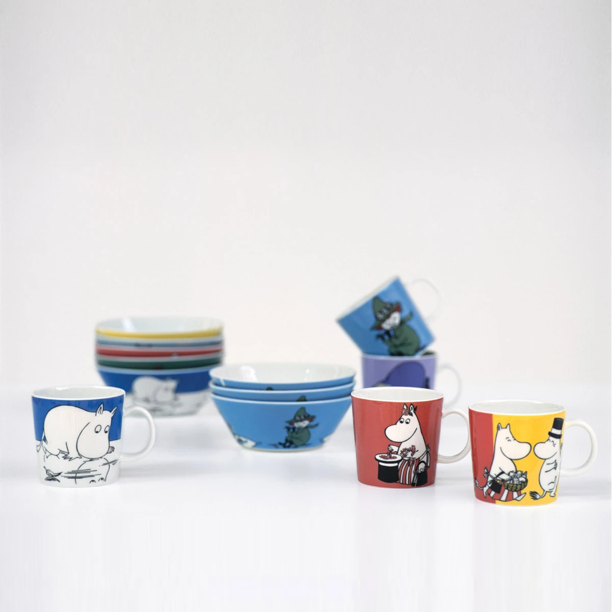 Arabia Hattifattener Moomin Kom 2 Arabia Hattifattener Moomin Kom - Afbeelding 2