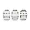 Kähler Omaggio Miniatuur Vaas 3-pack