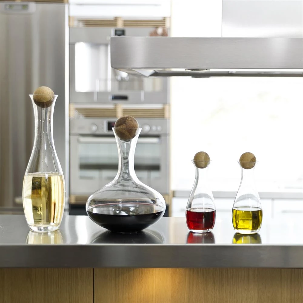 Sagaform Oak Eiken Olie & Azijn Flessen 2-pack 2 Sagaform Oak Eiken Olie & Azijn Flessen 2-pack - Afbeelding 2