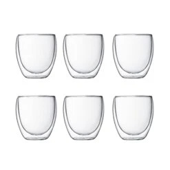Bodum Pavina Dubbelwandig Glas 6-pack