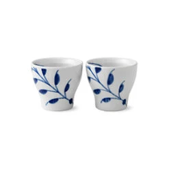 Royal Copenhagen Blue Fluted Mega Eierdop 2-pack