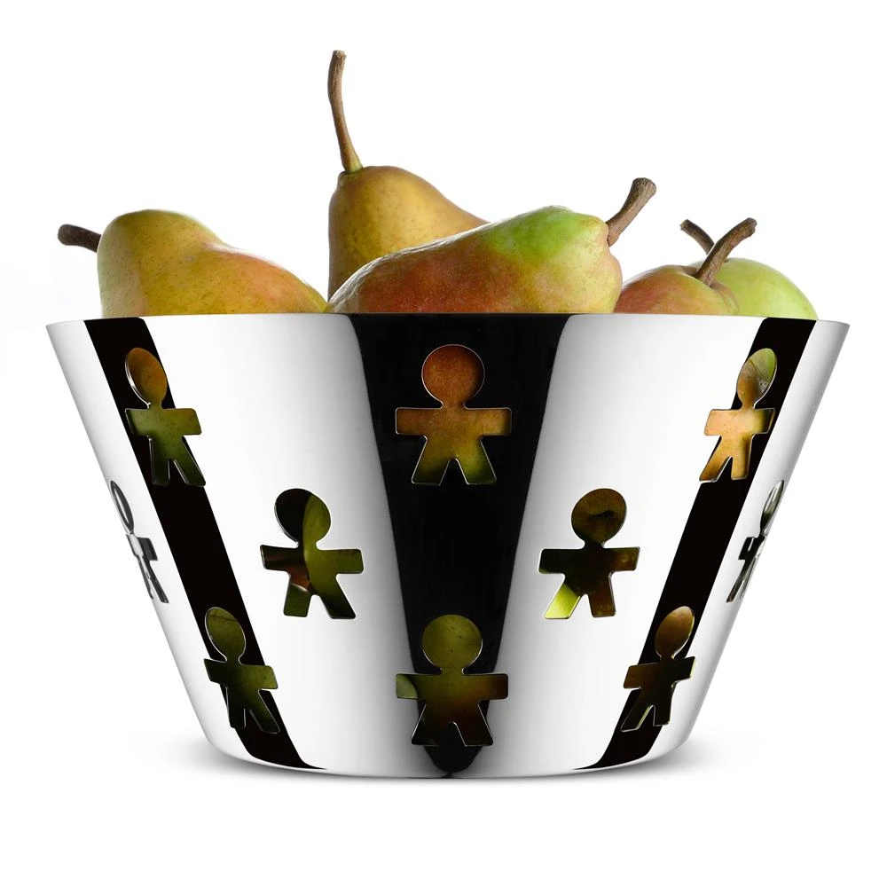 Alessi Girotondo Fruitschaal Hoog 2 Alessi Girotondo Fruitschaal Hoog - Afbeelding 2