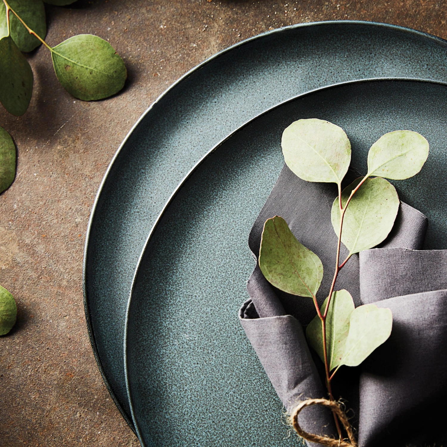 Aida Raw Bord Ø28 Cm. 2 Aida Raw Bord Ø28 Cm. - Afbeelding 2