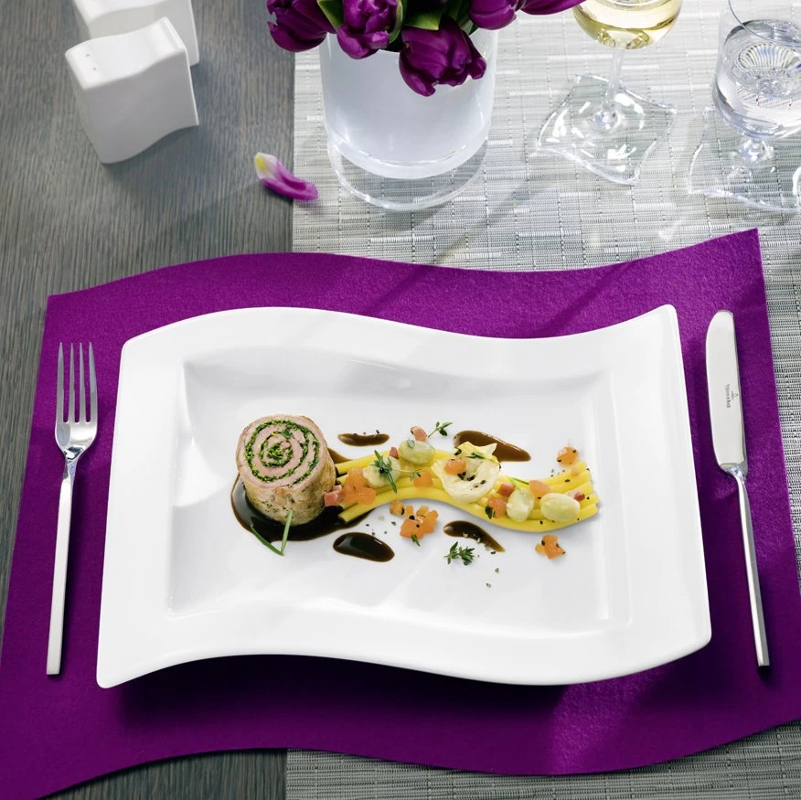 Villeroy & Boch New Wave Bord Rechthoek 4 Villeroy & Boch New Wave Bord Rechthoek - Afbeelding 4
