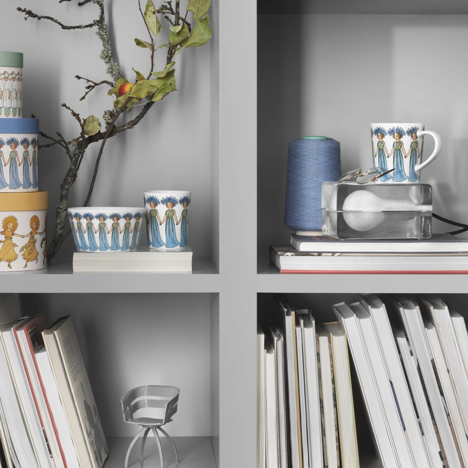 Design House Stockholm Blåklint Schaal 2 Design House Stockholm Blåklint Schaal - Afbeelding 2