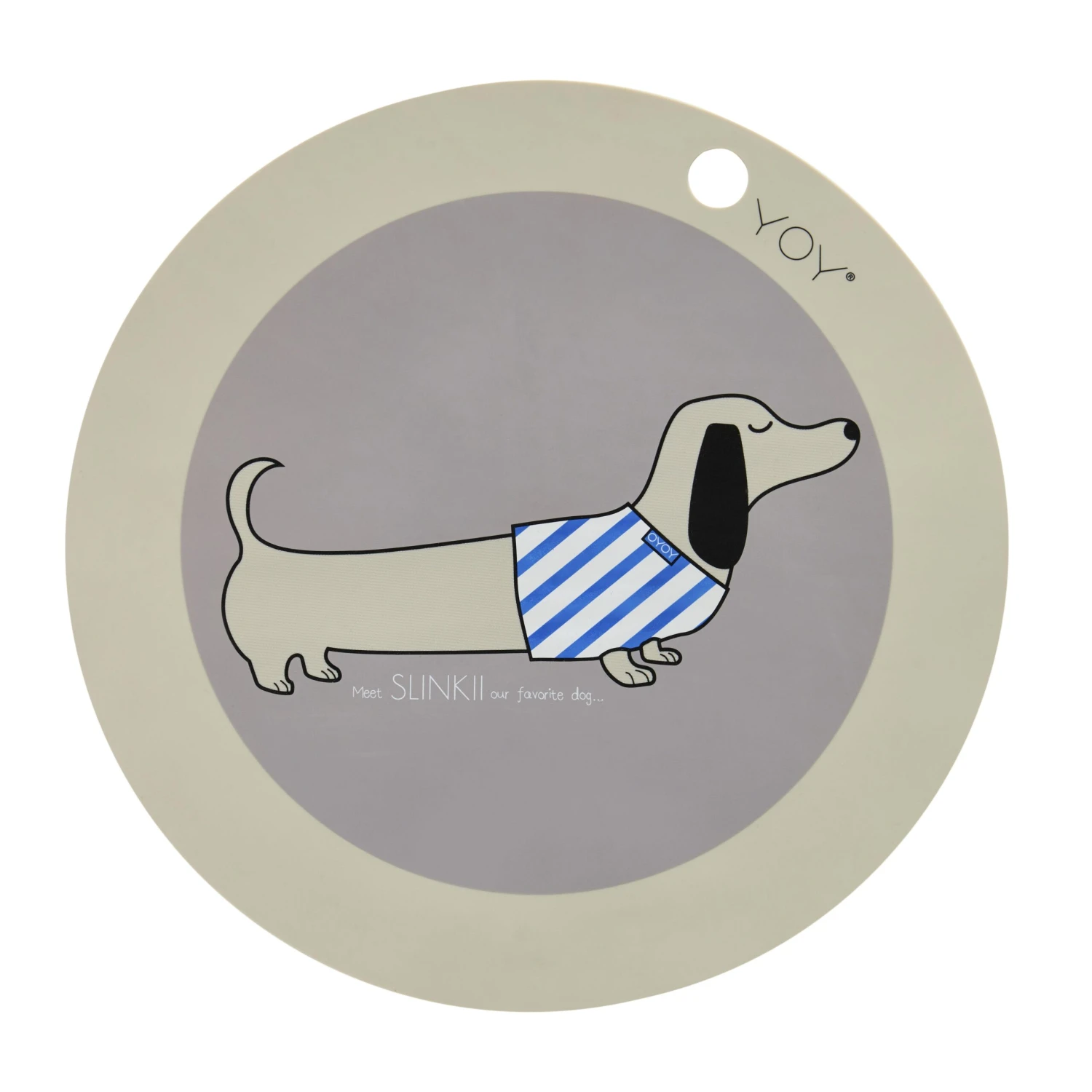 OYOY Slinkii Placemat 1 OYOY Slinkii Placemat