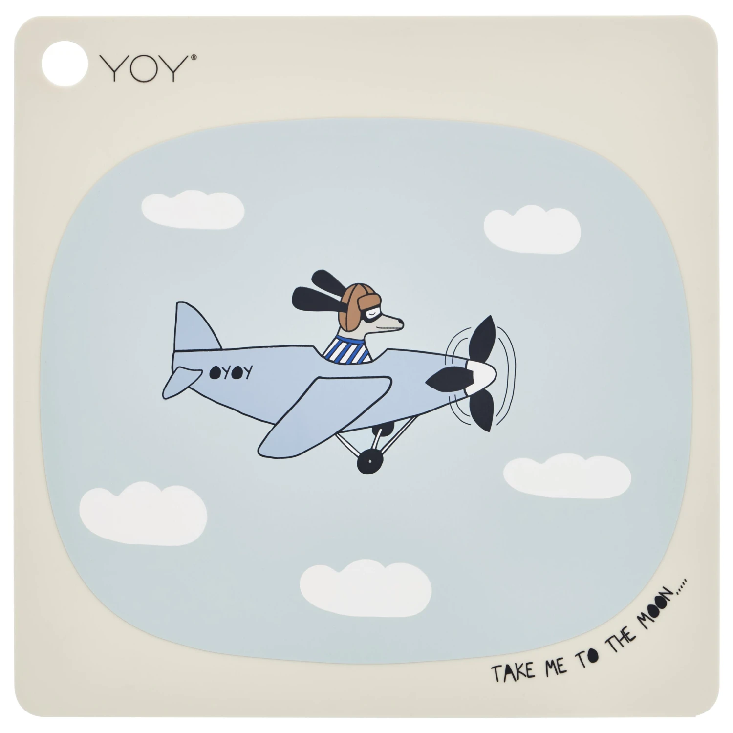 OYOY Take Me To The Moon Placemat 1 OYOY Take Me To The Moon Placemat