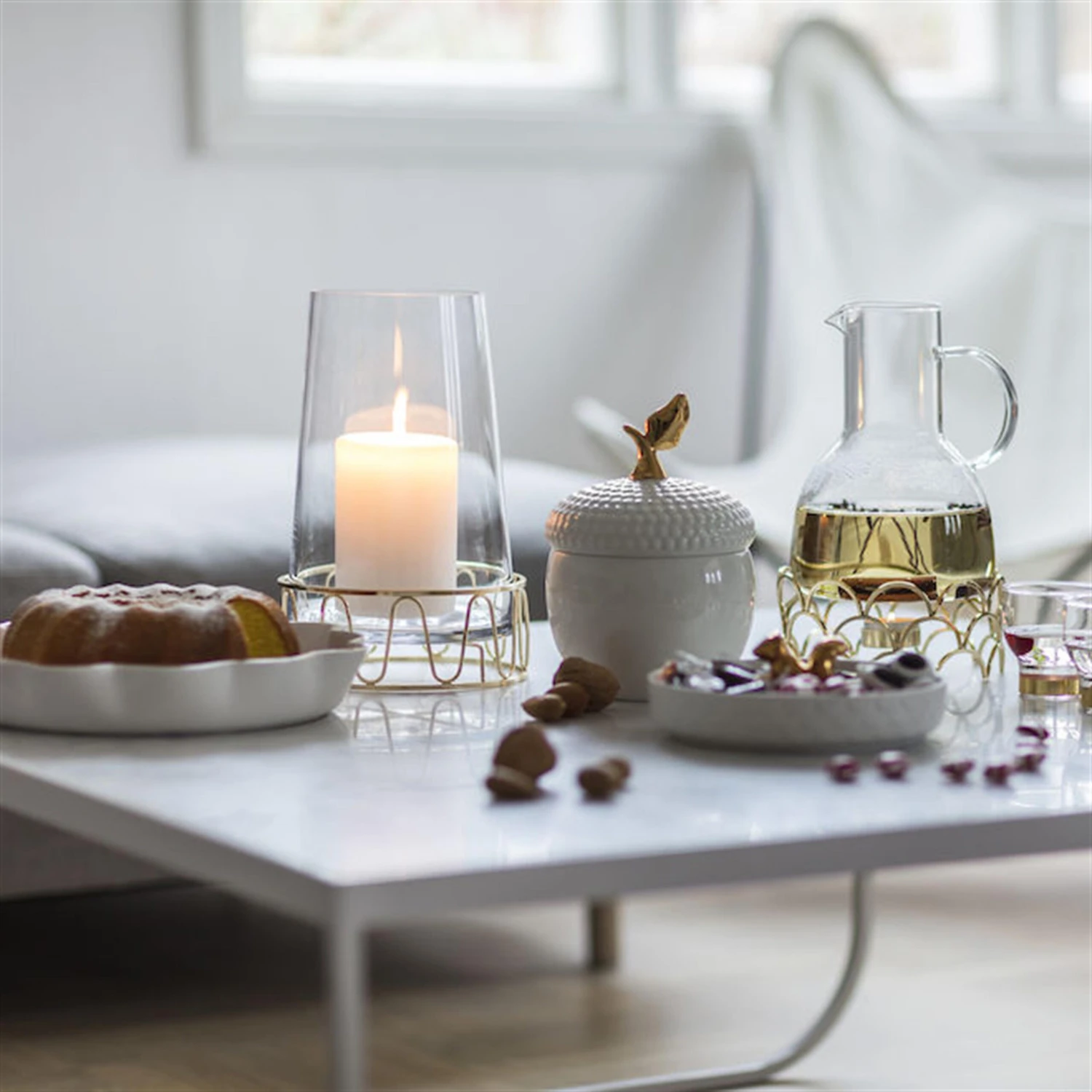 Sagaform Schaal Eikel Met Deksel 2 Sagaform Schaal Eikel Met Deksel - Afbeelding 2