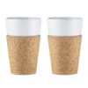 Bodum Bistro Mok Met Kurk 2-pack