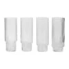 Ferm LIVING Ripple Long Drink Glas 4-pack