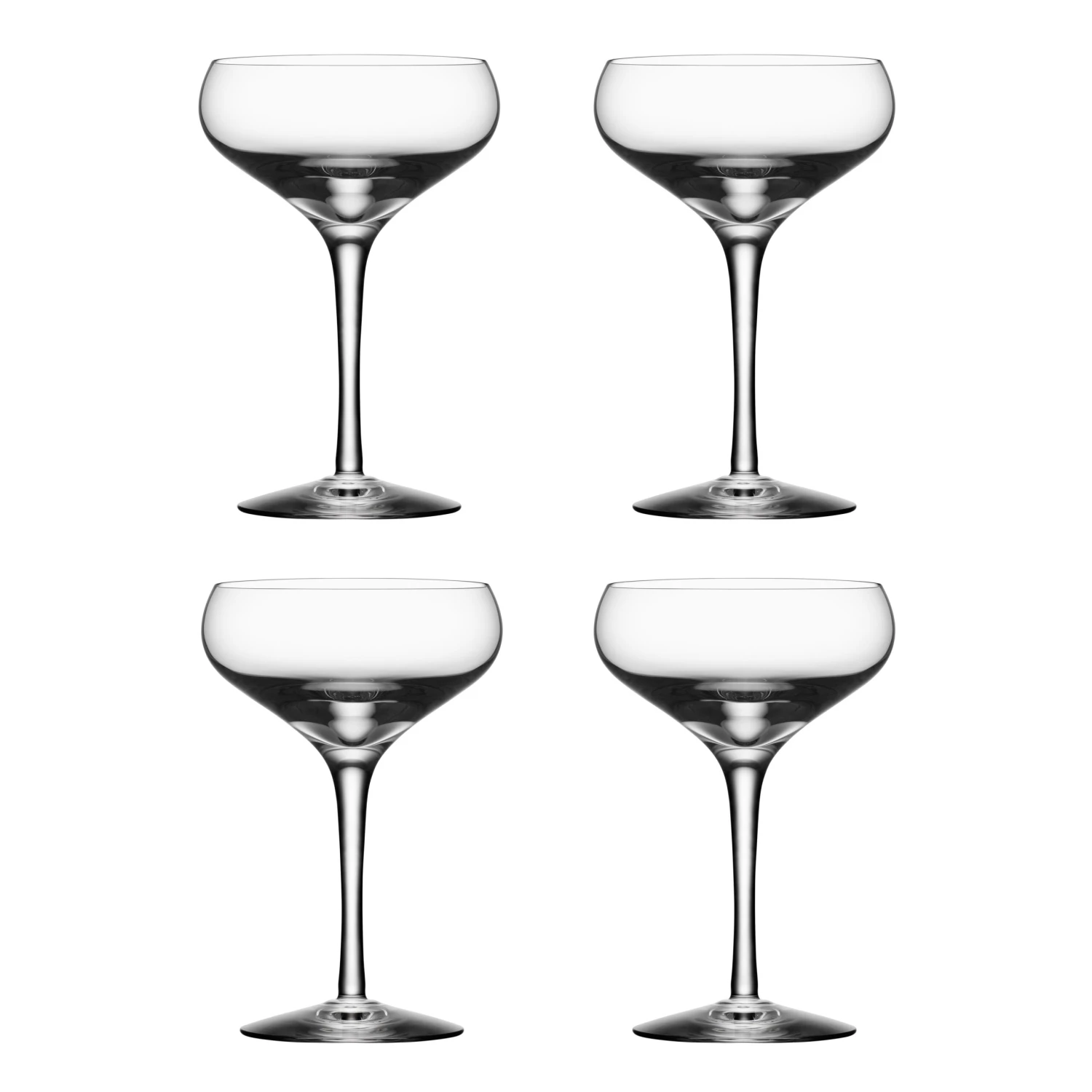 Orrefors More Coupe Glas 4-pack 1 Orrefors More Coupe Glas 4-pack