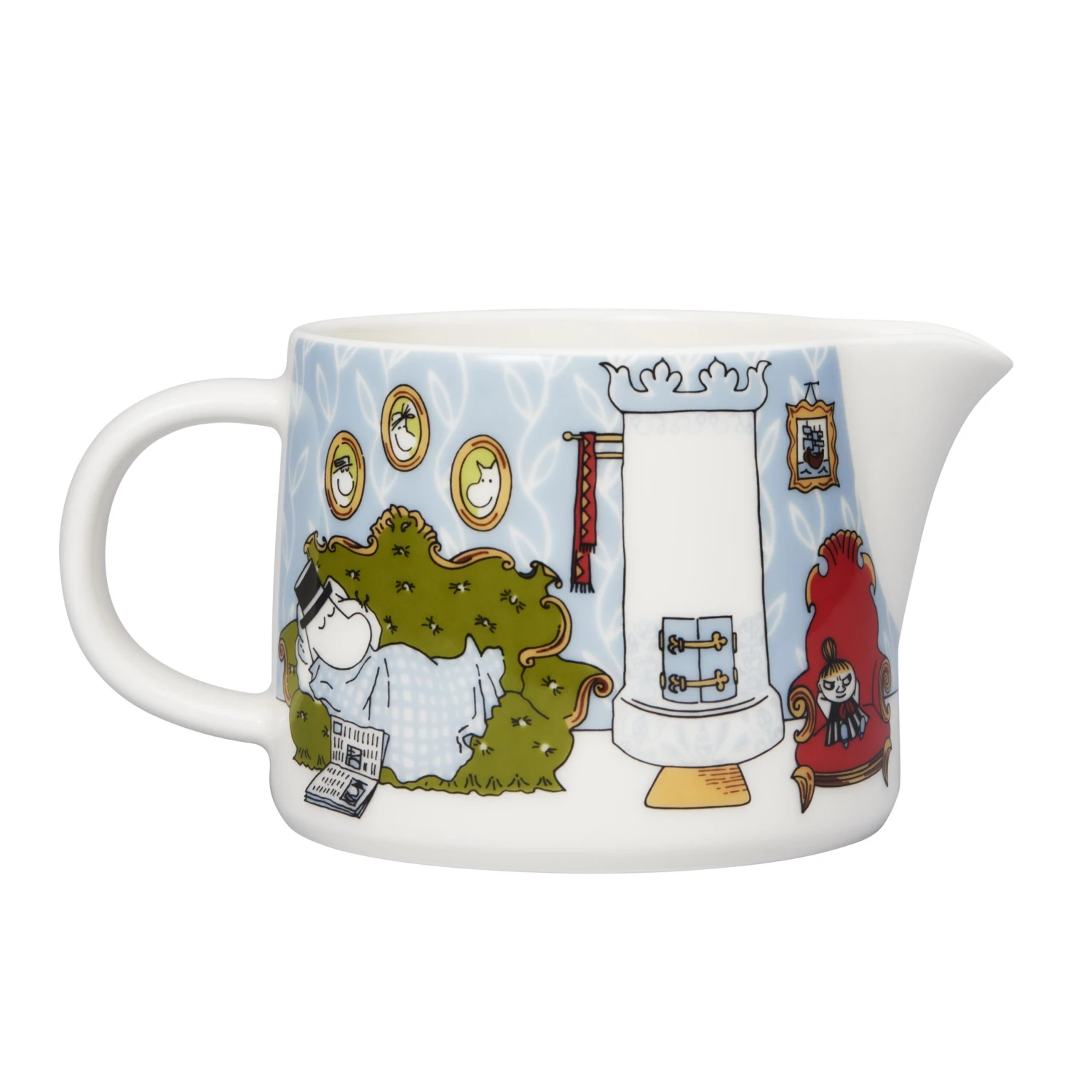 Arabia Moomin Afternoon In The Lounge Jug 4 Arabia Moomin Afternoon In The Lounge Jug - Afbeelding 4