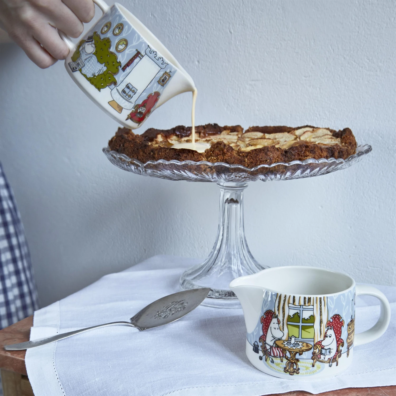 Arabia Moomin Afternoon In The Lounge Jug 2 Arabia Moomin Afternoon In The Lounge Jug - Afbeelding 2